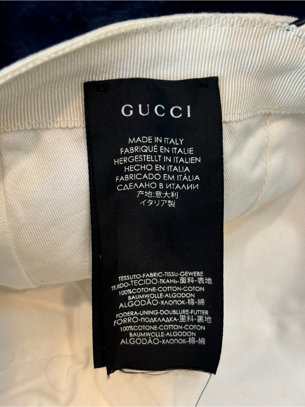 Gucci Interlocking Logo Baseball Hat 🔥 - Picture 6 of 7
